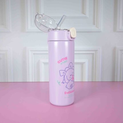 Fantasy Stainless Steel Flask Double Wall Vacuum Thermos One-Touch Lid