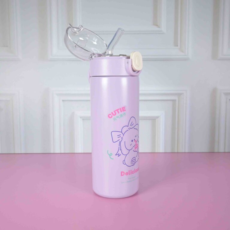 Fantasy Stainless Steel Flask Double Wall Vacuum Thermos One-Touch Lid