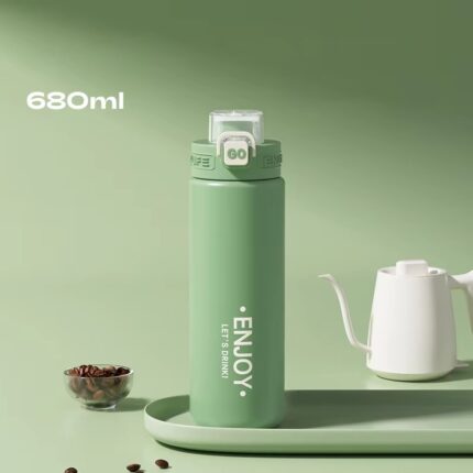 Marcopolo Big Capacity 316 Stainless Steel Vacuum Flask – 23oz (680ml) Double Wall Insulated Water Bottle